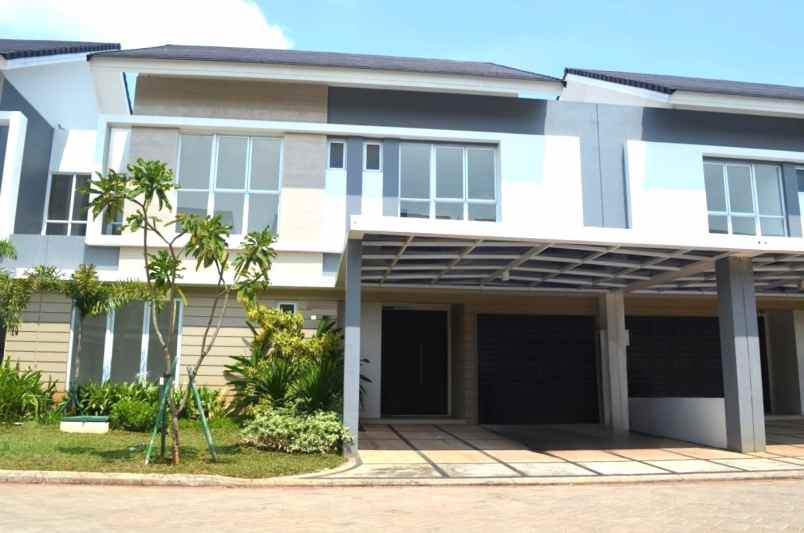 dijual rumah cluster palm spring jgc