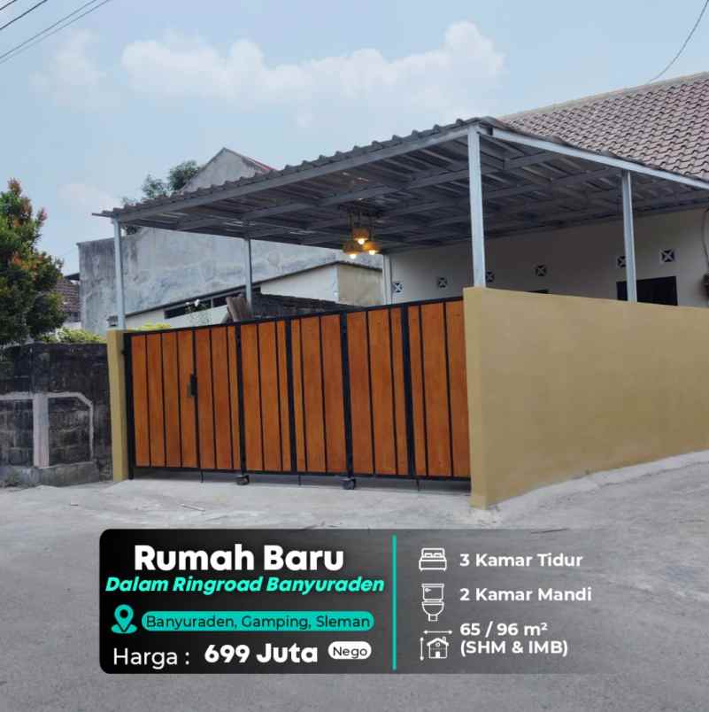 dijual rumah dalam ring road