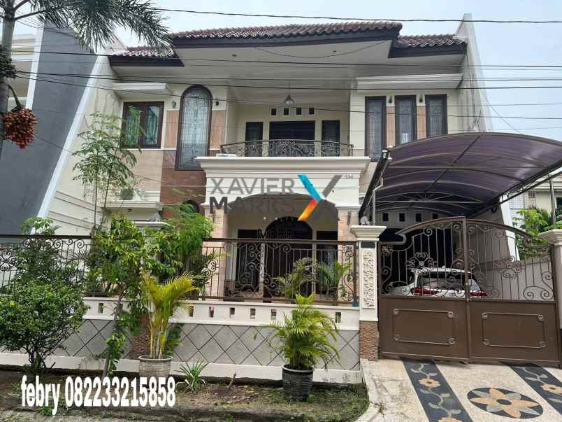 dijual rumah di araya 2 mewah minimalis 2 lantai