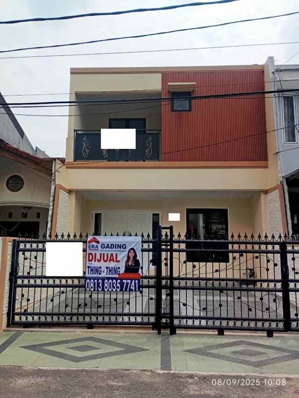 dijual rumah gading pandawa kelapa gading