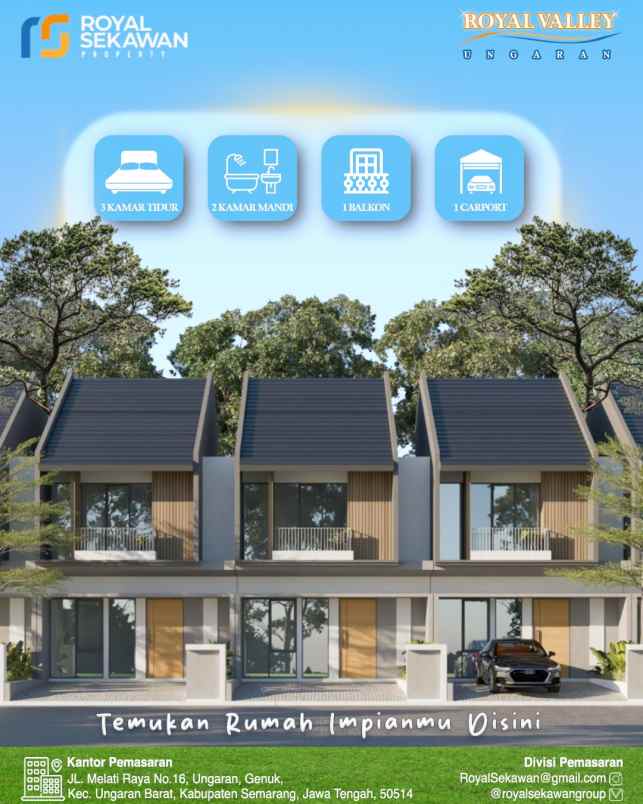 dijual rumah gemuk ungaran barat