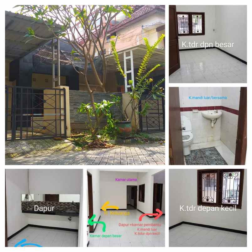 dijual rumah griya babatan mukti wiyung