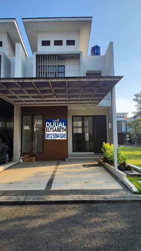 dijual rumah jakarta garden city