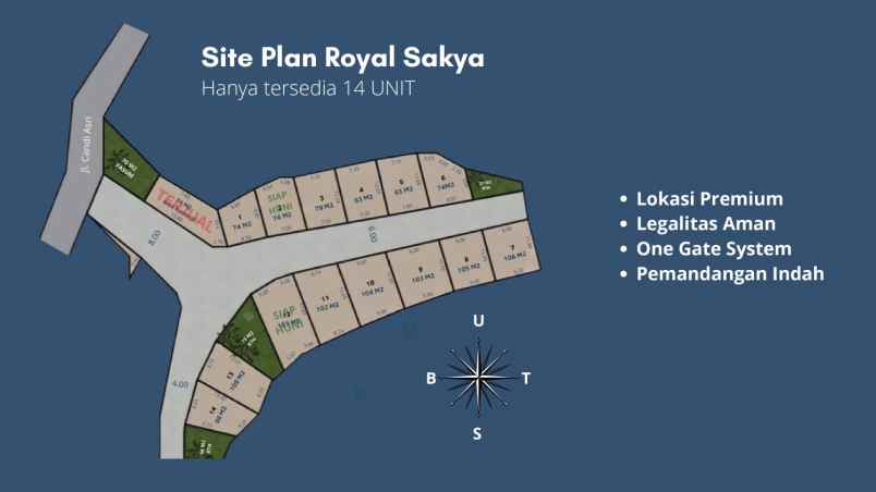 dijual rumah jl candi asri candirejo