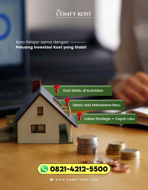 dijual rumah jl chili joyogrand blok