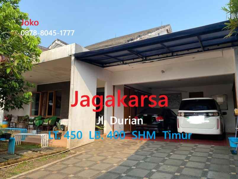 dijual rumah jl durian