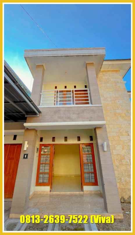 dijual rumah jl hos cokrominoto