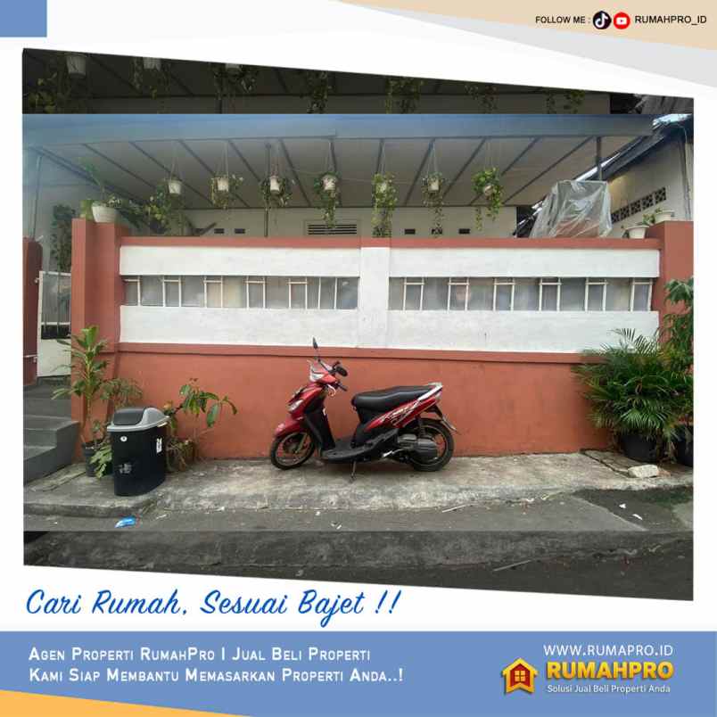 dijual rumah jl otista kampung melayu