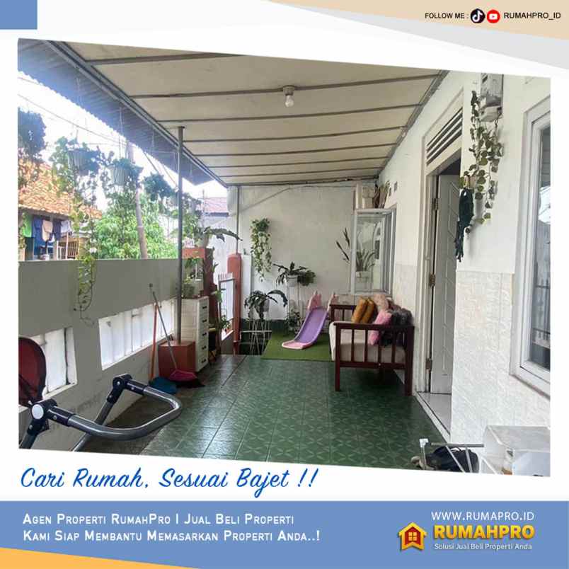 dijual rumah jl otista kampung melayu