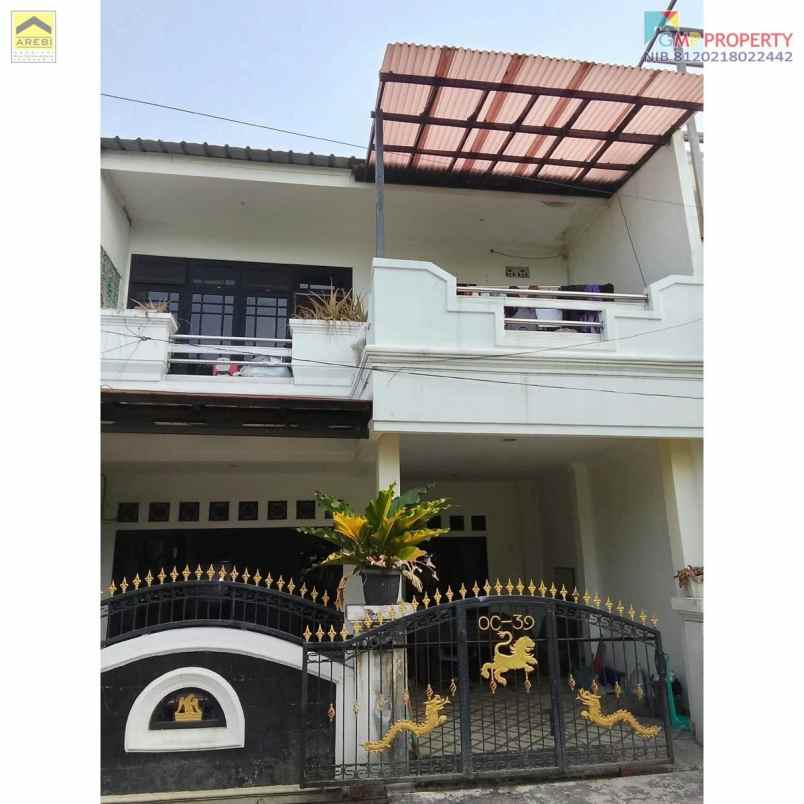 dijual rumah jln cempaka indah utara no