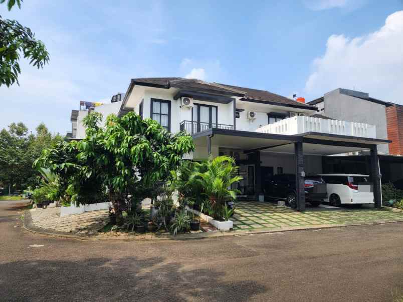 dijual rumah kencana loka bsd