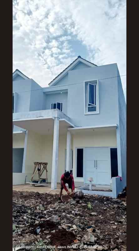 dijual rumah klapa 2 tugu cimanggis depok