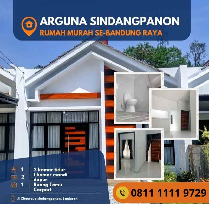 dijual rumah komplek arguna