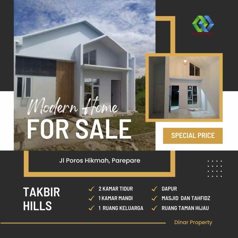 dijual rumah lompoe parepare sulawesi