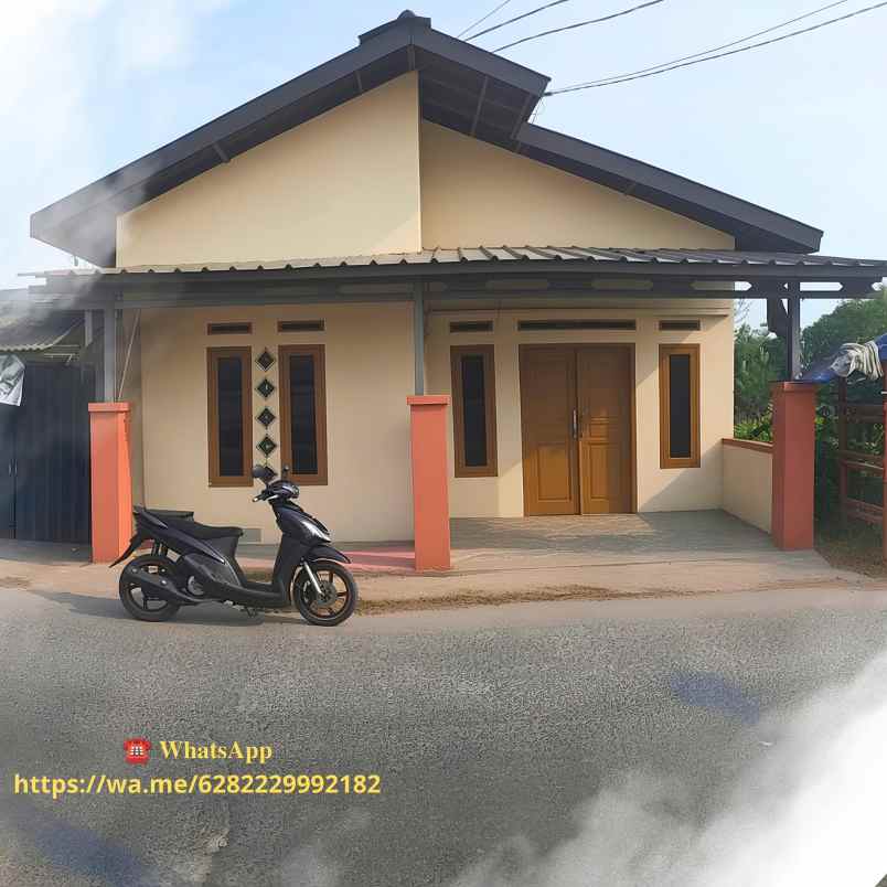 dijual rumah murah pinggir jalan raya sepatan