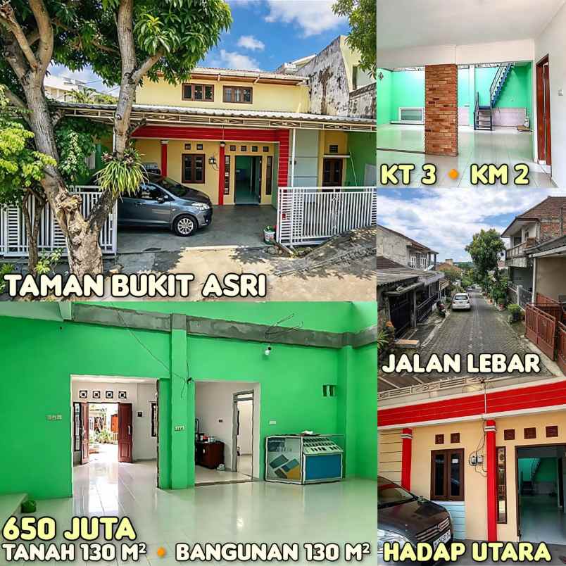 dijual rumah perum taman bukit asri