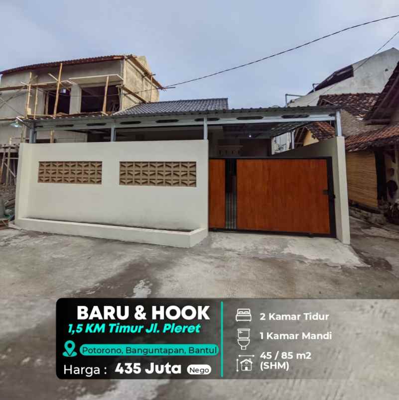 dijual rumah potorono