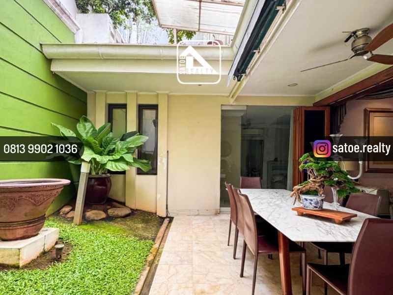 dijual rumah rawa barat kebayoran baru