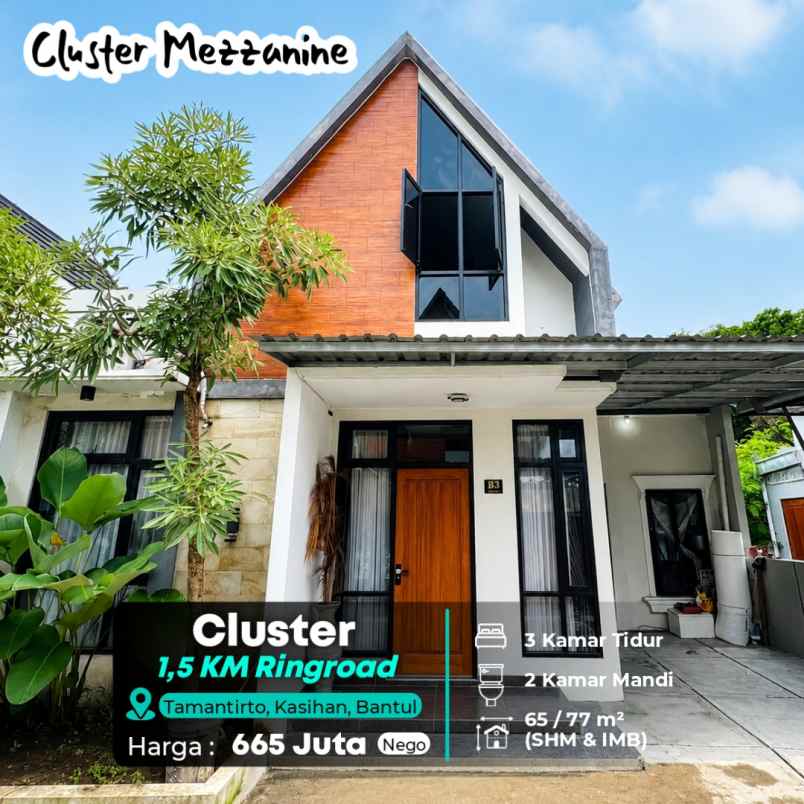 dijual rumah tamantirto