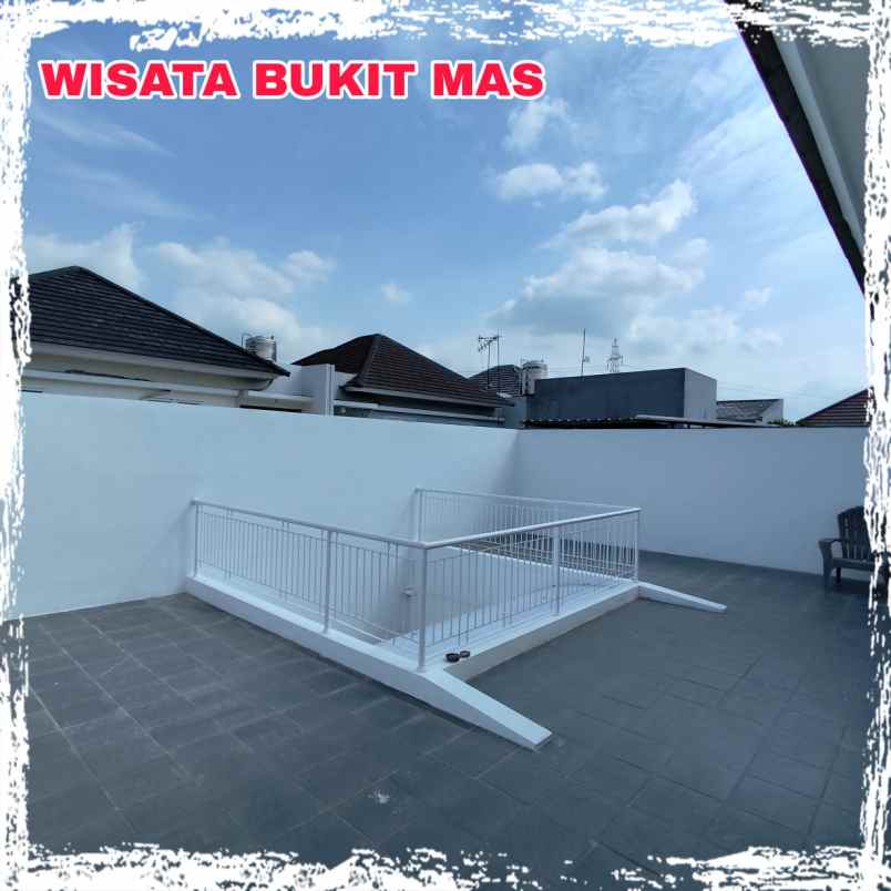 dijual rumah wisata bukit mas