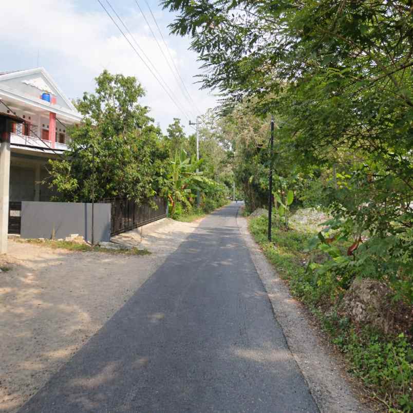 dijual tanah bangunjiwo