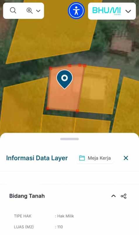 dijual tanah berbah