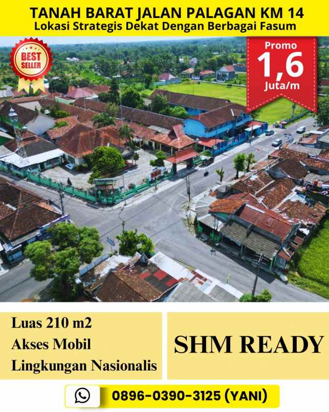 dijual tanah brengosan donoharjo