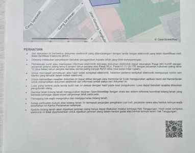 dijual tanah dam peraupan