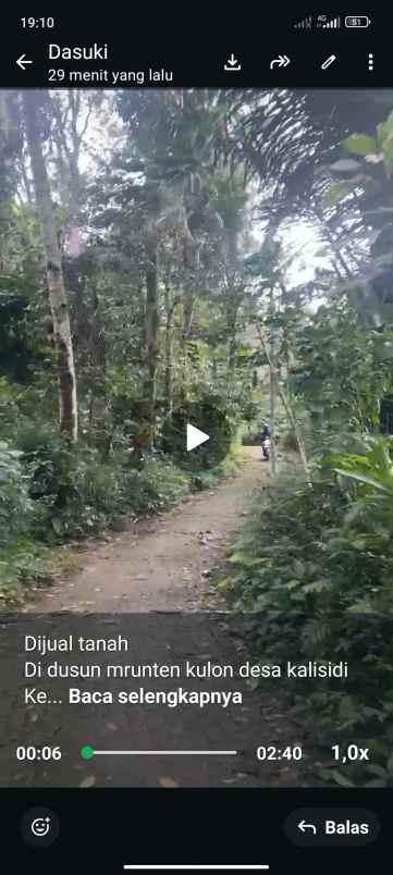 dijual tanah di kalisidi ungaran barat kab semarang