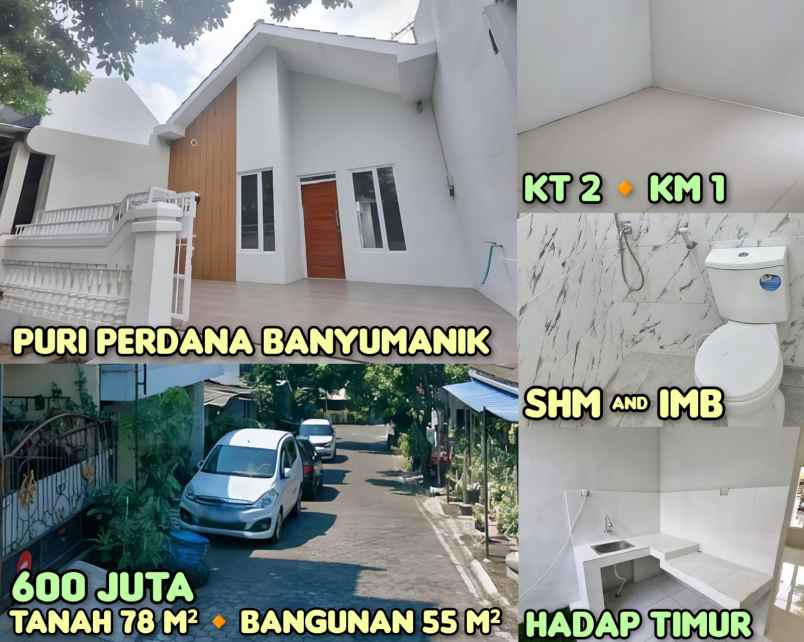dijual tanah di puri perdana banyumanik semarang