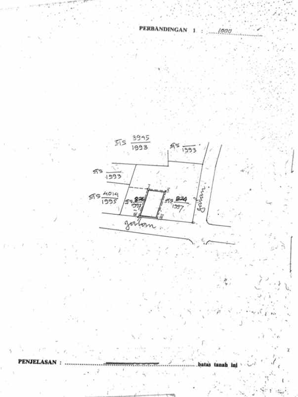 dijual tanah gatsu barat