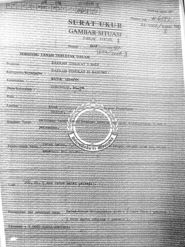 dijual tanah gatsu barat