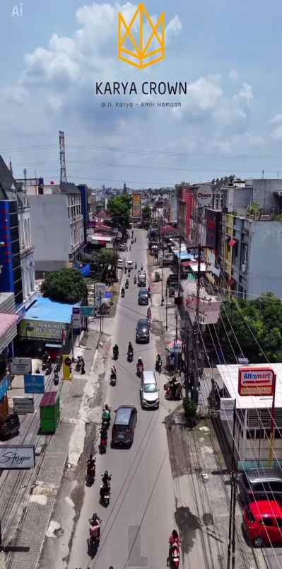 dijual tanah jalan karya amir hamzah