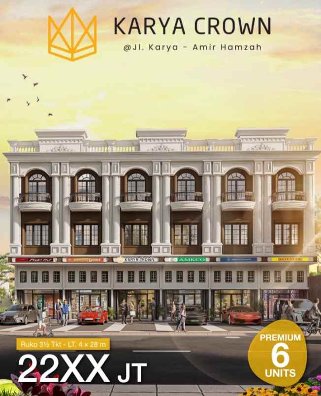 dijual tanah jalan karya amir hamzah