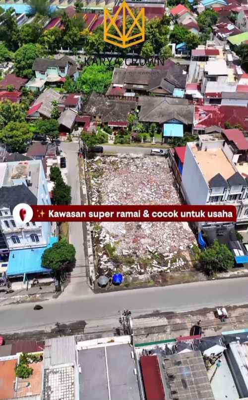 dijual tanah jalan karya amir hamzah