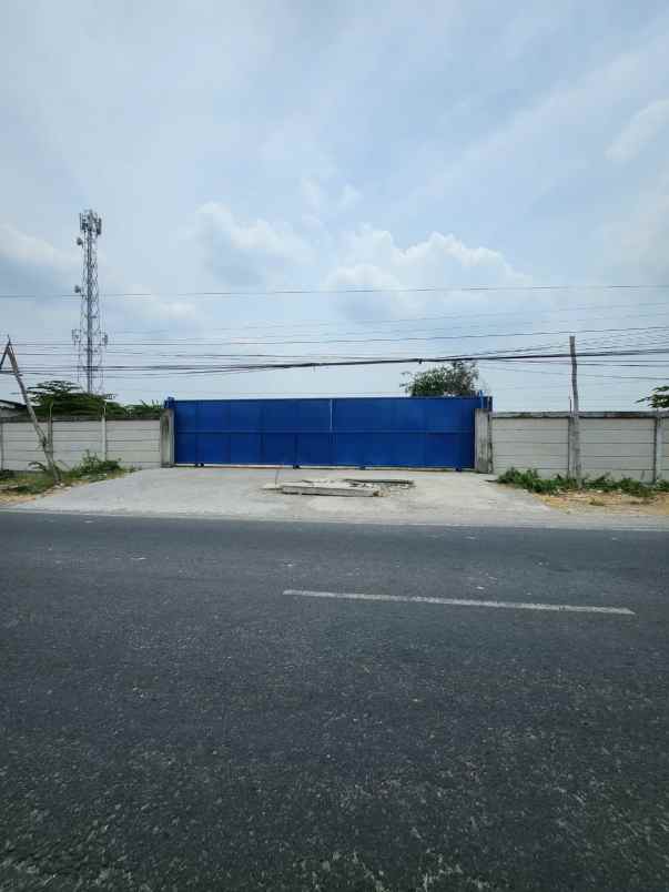 dijual tanah jalan raya cerme