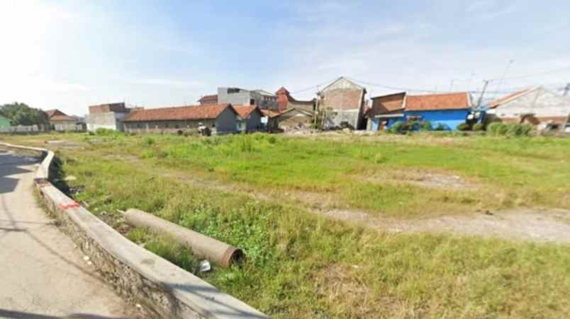dijual tanah jalan raya industri