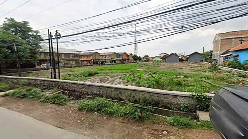 dijual tanah jalan raya industri