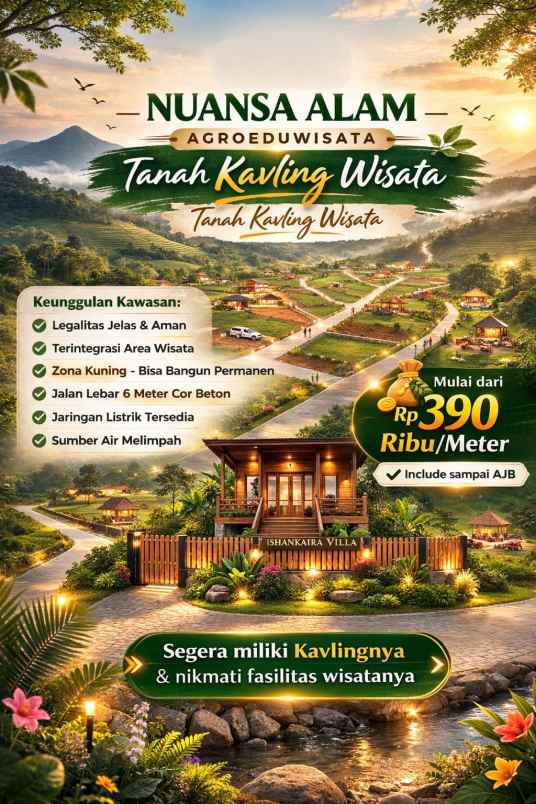 dijual tanah jalan raya tanjungsari