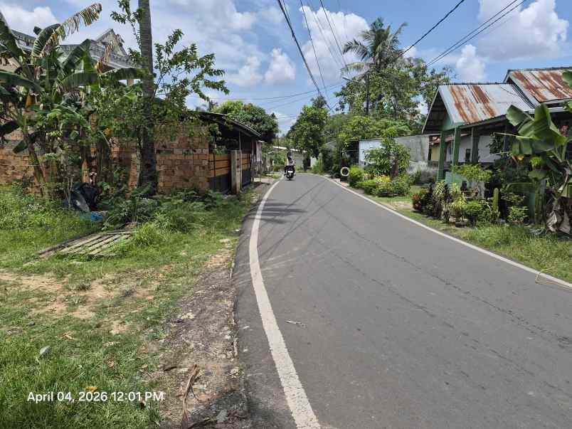 dijual tanah jalan setunggal kelurahan