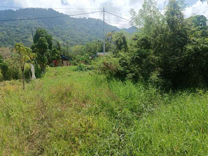 dijual tanah jl inobonto kotamobagu jl