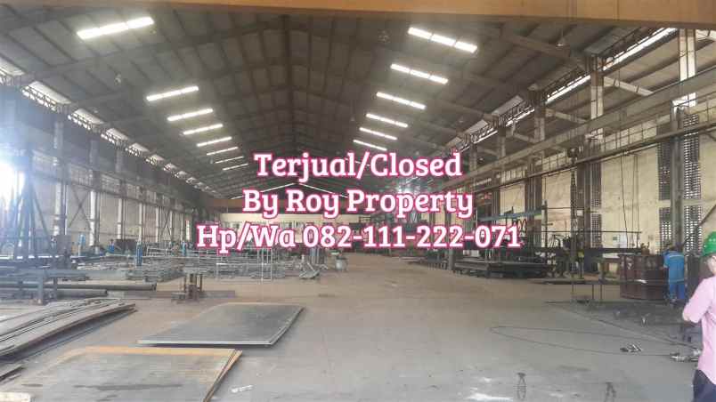 dijual tanah jl inspeksi kirana rorotan