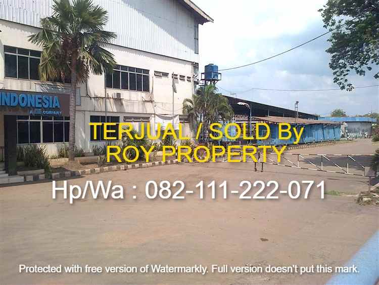 dijual tanah jl inspeksi kirana rorotan