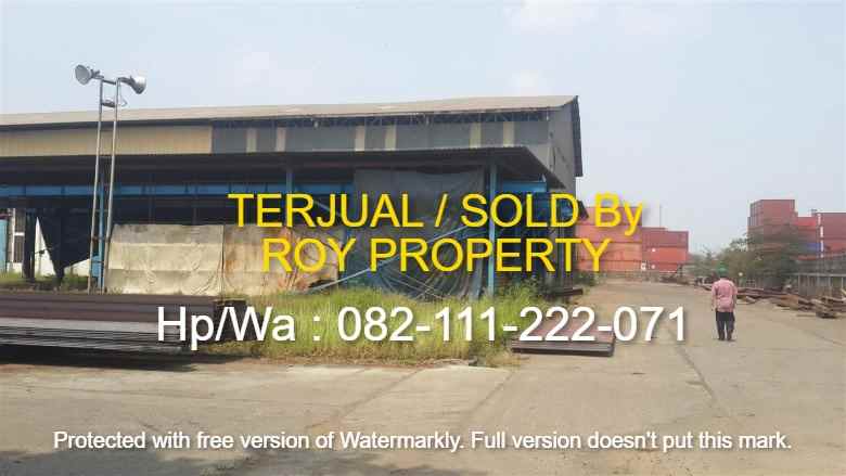 dijual tanah jl inspeksi kirana rorotan