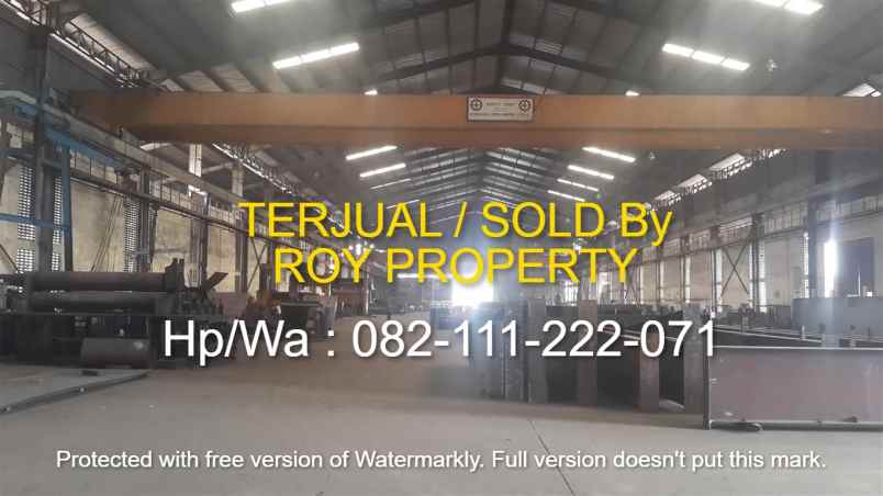 dijual tanah jl inspeksi kirana rorotan