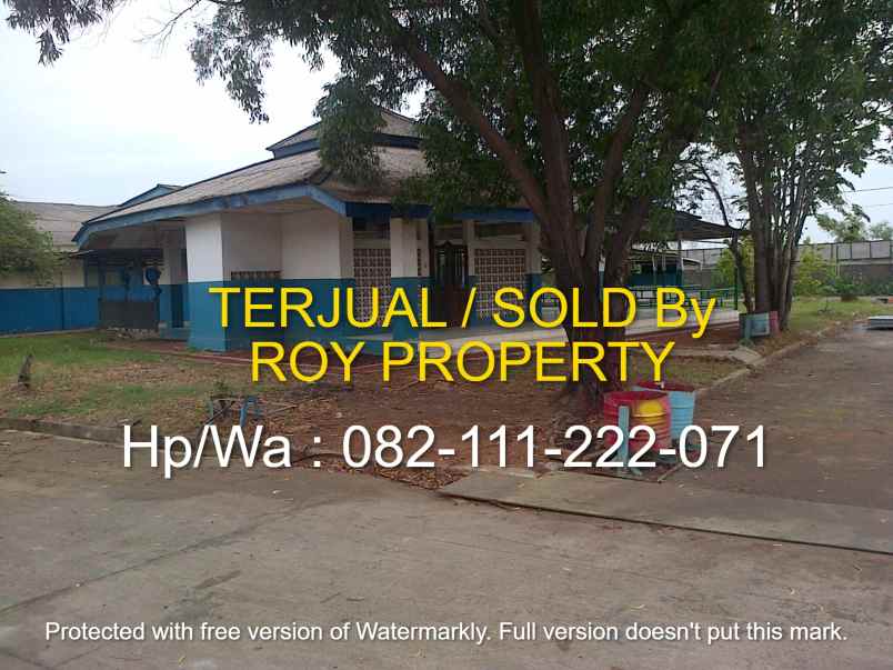 dijual tanah jl inspeksi kirana rorotan