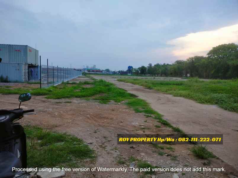 dijual tanah jl marunda makmur