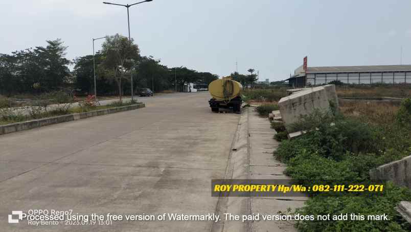 dijual tanah jl marunda makmur