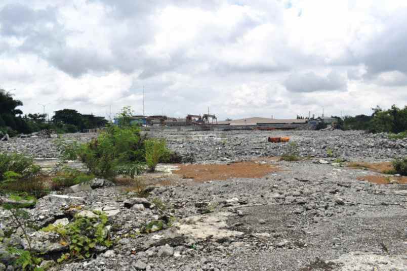 dijual tanah jl re martadinata cikarang