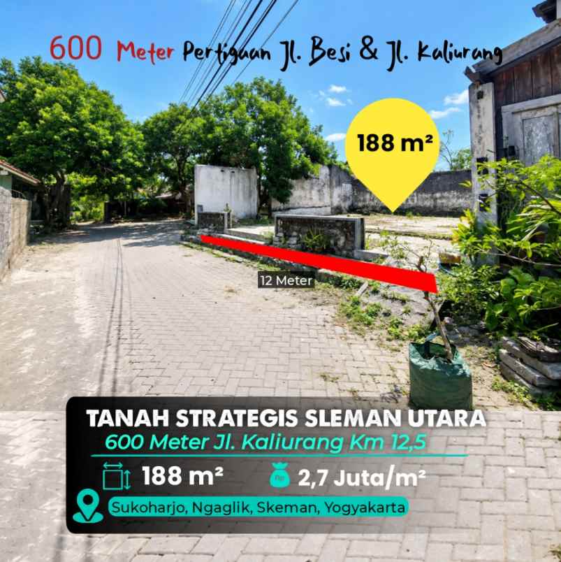 dijual tanah ngaglik